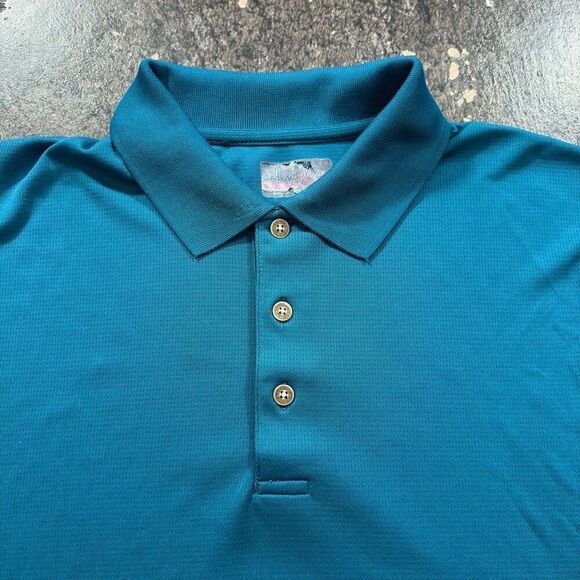 Grand Slam Blue Polo Shirt Short Sleeve Basic Golf Shirt Mens Size XL Read Bio - Picture 11 of 16